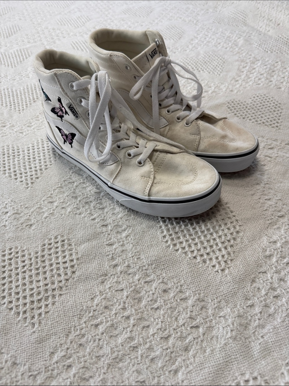 Vans High Top Women's Filmore Shoes (8.5)